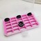 HONEYSEW Bobbin Case for Bernina New 7 and 8 Series Jumbo Bobbin Sewing Bobbin Storage Case and Saver Holds 25 Bobbins Box Organizer (Bernina 7 and 8 Series bobbins Box 1pc)